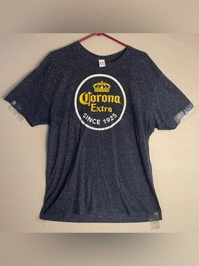 Corona Extra Mens Corona Extra Since 1925 Navy Heather T Shirt Size XL